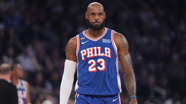 LeBron oynadı Philadelphia kazandı!