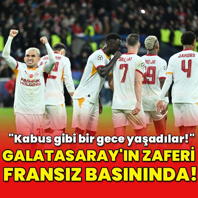Galatasaray'ın Lille zaferi Fransız basınında!