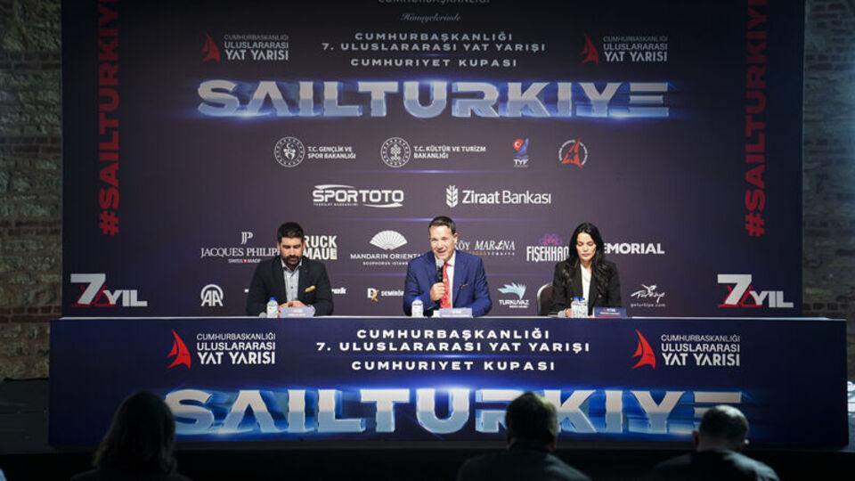 Cumhurbaşkanlığı Yat Yarışları basın toplantısı yapıldı