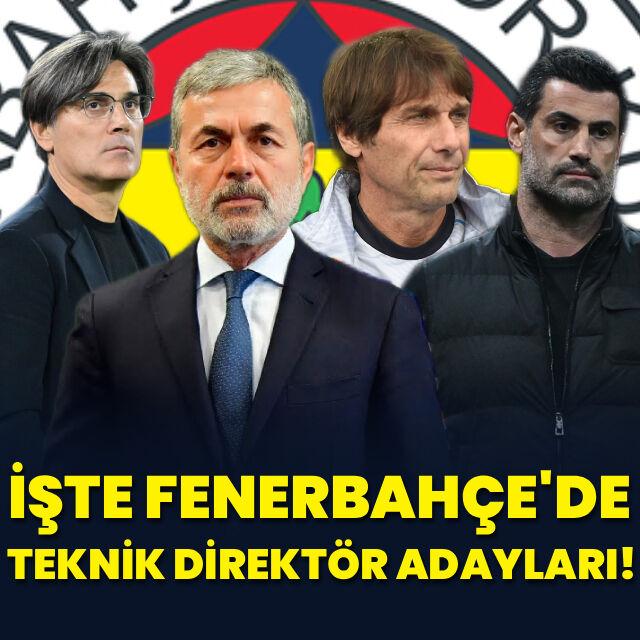 İşte Fenerbahçe'nin teknik direktör adayları!