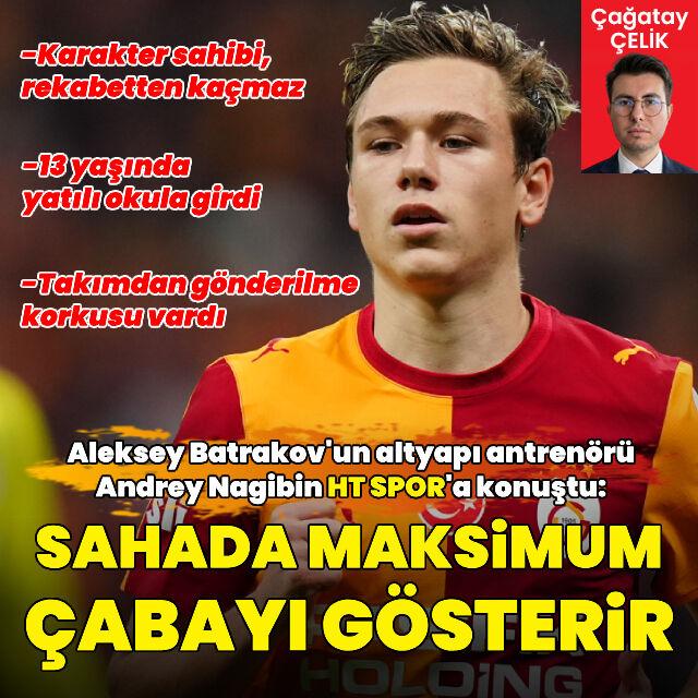 "Batrakov sahada maksimum çabayı gösterir"