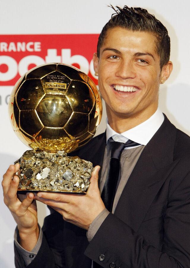 Cristiano Ronaldo'nun 2008 yılında kazandığı Ballon d'Or