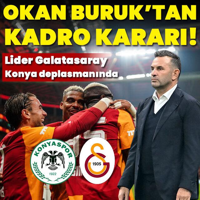 Okan Buruk'un Konyaspor 11'i