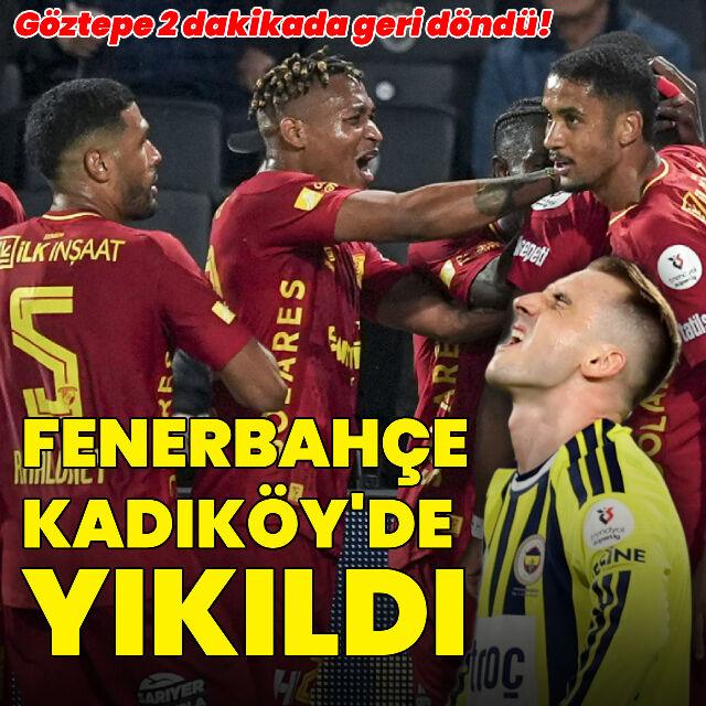 F.Bahçe Kadıköy'de yıkıldı!
