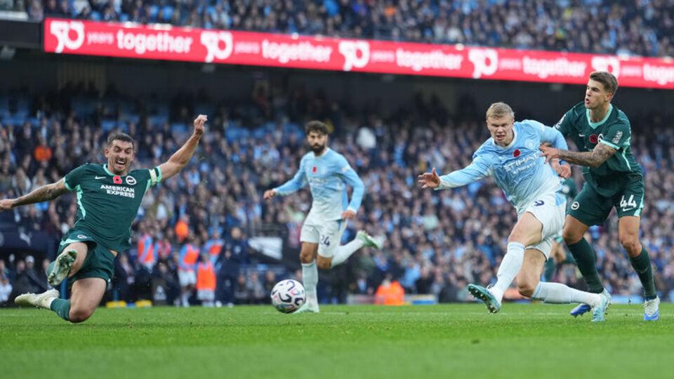Man. City'e Brighton çelmesi!