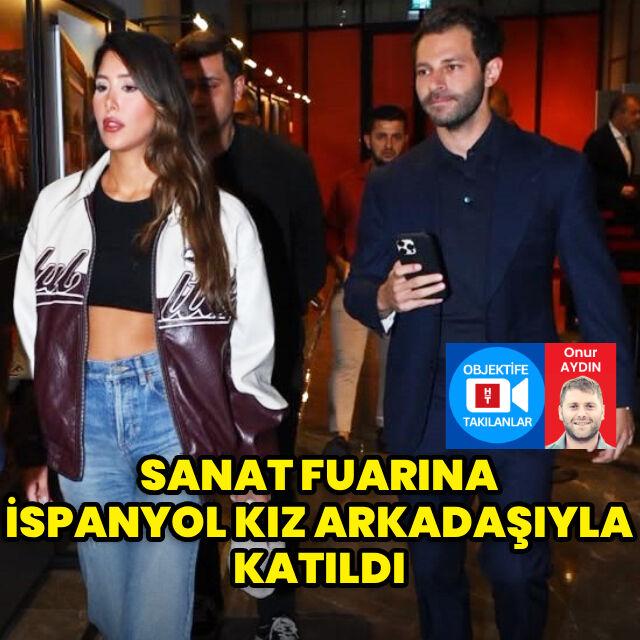 Sergiye kız arkadaşıyla katıldı