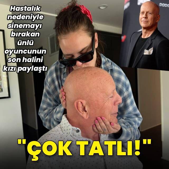 Son halini kızı paylaştı