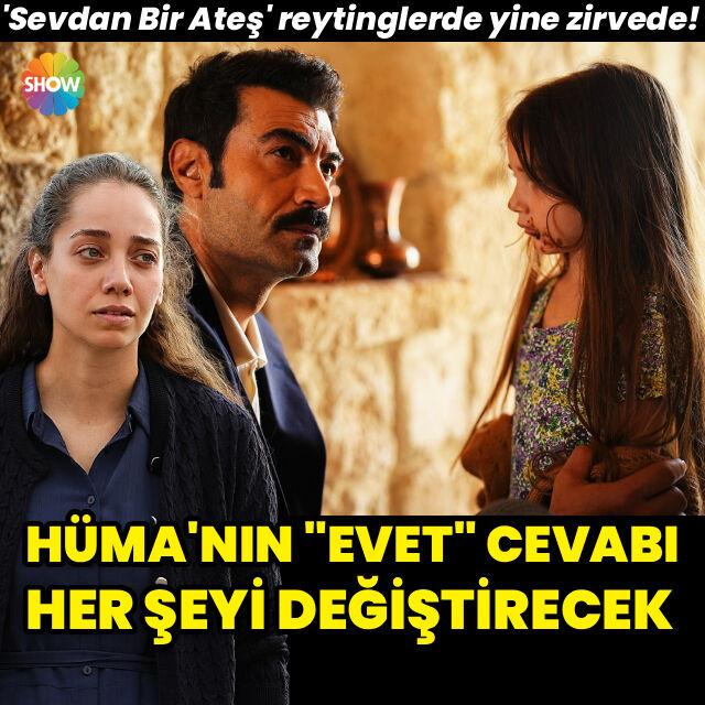 'Sevdan Bir Ateş' yine zirvede