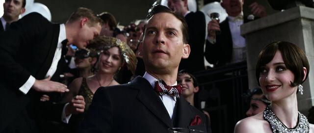 Tobey Maguire 2013 yapımı 'Muhteşem Gatsby' filminde de oynamıştı