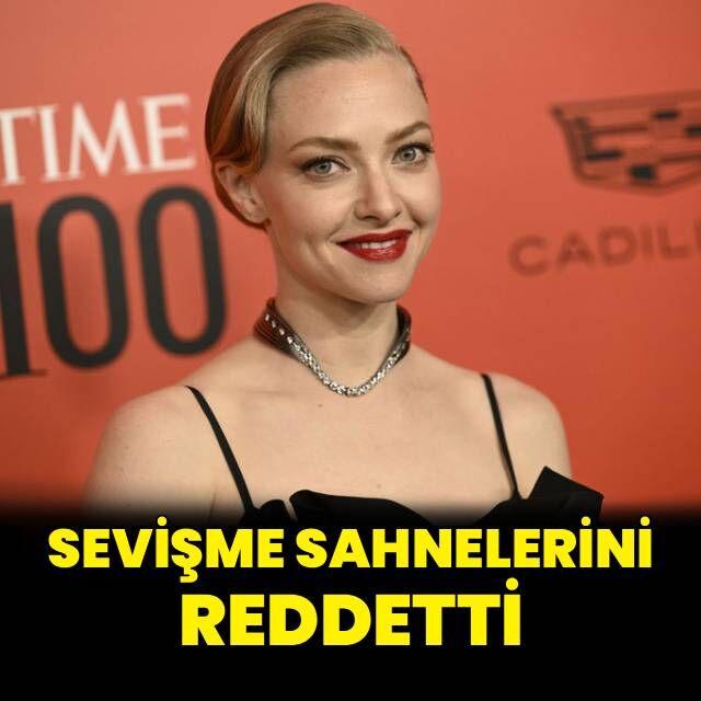 Sevişme sahnelerini reddetti