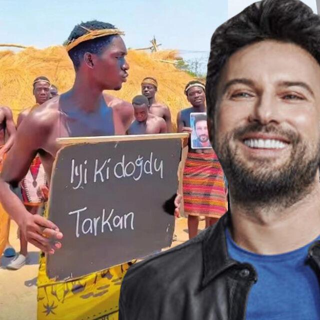 Tarkan'a Afrika sürprizi