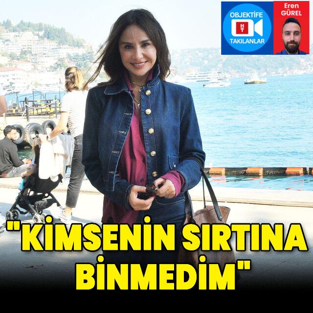"Kimsenin sırtına binmedim"
