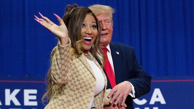 Trump'tan Minaj hakkında kalça yorumu