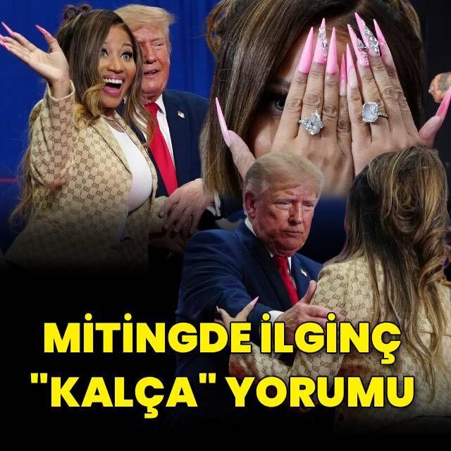 Trump'tan Minaj hakkında kalça yorumu