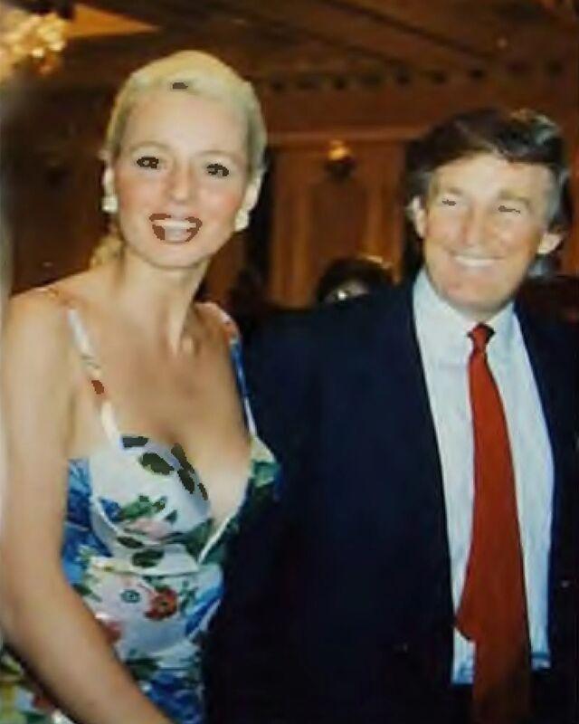 Beatrice Keul ve Donald Trump, 1993'te American Dream Dünya Finalleri sırasında otelde