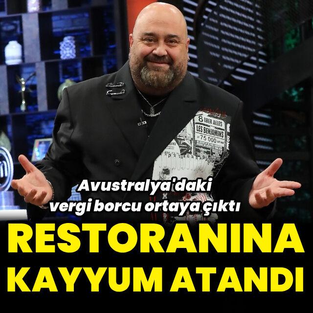 Somer Şef'in restoranına kayyum atandı